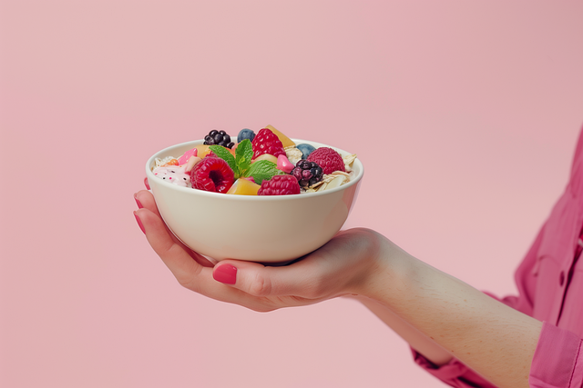 Free cereal breakfast food illustration