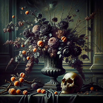 Free Still Life Flowers illustration and picture