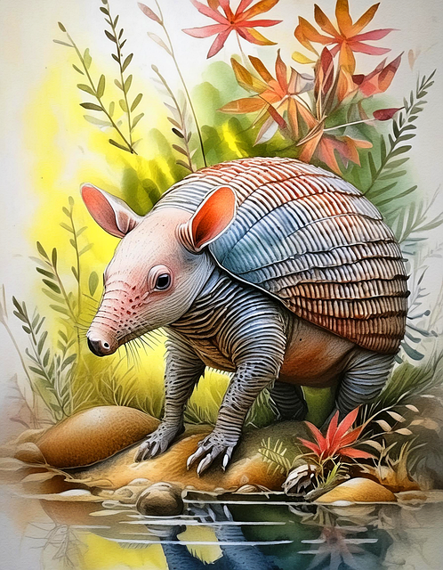 Free Armadillo Nature illustration and picture
