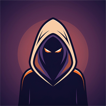 Free Hacker Hooded illustration and picture