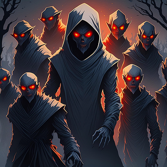 Free Horde Horror illustration and picture