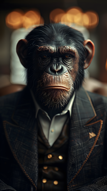 Free animal nature mono illustration