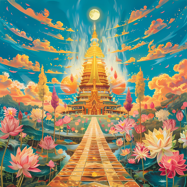 Free lotus nature flowers illustration