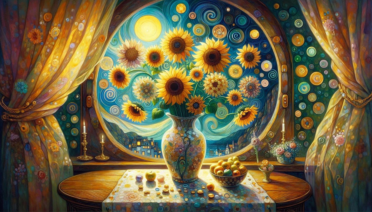Sonnenblumen Vase Surrealistische - Kostenloses Bild auf Pixabay - Pixabay