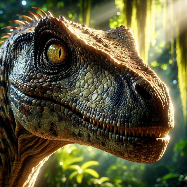 Free velociraptor raptor dinosaur illustration