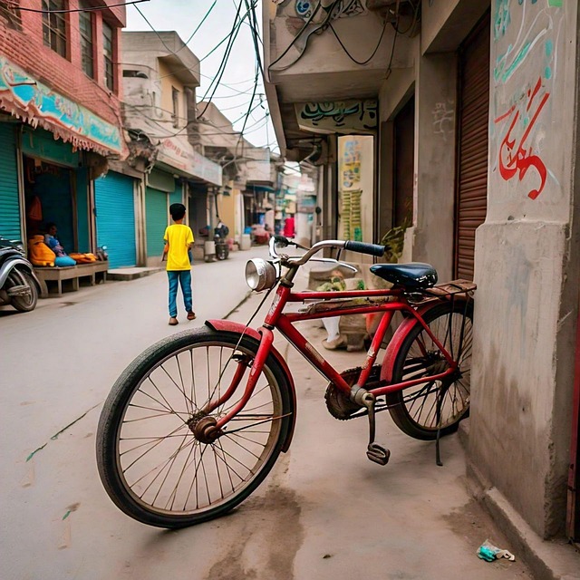 Free pakistan ai best electric bicycle illustration