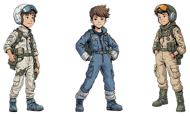 Free ai generated pilots airforce illustration