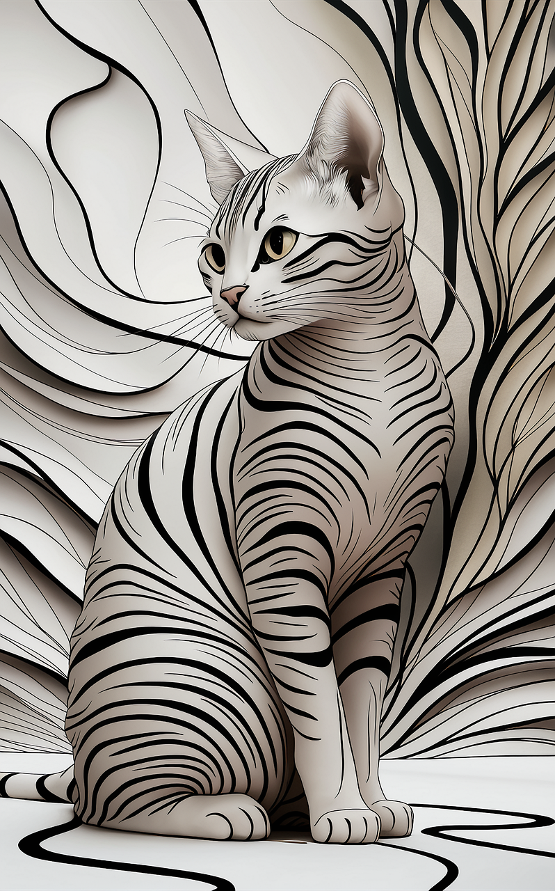 Download Ai Generated, Cat, Animal. Royalty-Free Stock Illustration ...