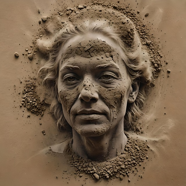 Free face cloth portrait illustration