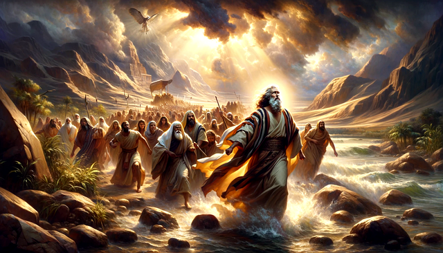 Free escaping slavery freedom quest passage through sea illustration