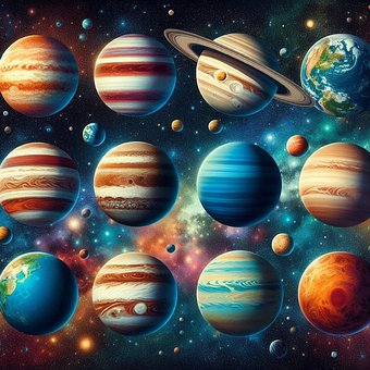 Planetas, Universo, Espacio, Estrellas