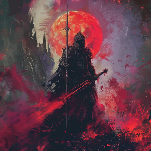 Free ai generated man warrior illustration