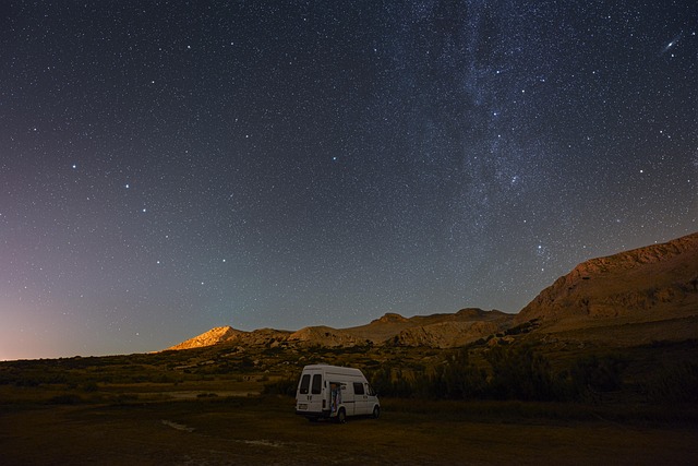 camping, travel, stars, astronomy, universe, space, constellations, vacation, nature, landscape, car wallpapers, scenery, skyscape, outdoors, adventure, trip, car, camper, van, milky way, croatia, summer, eurosummercontest