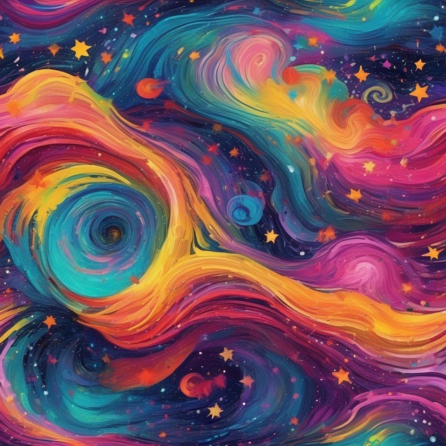 Download free HD stock image of Abstract Colors Free abstract colors swirls illustration