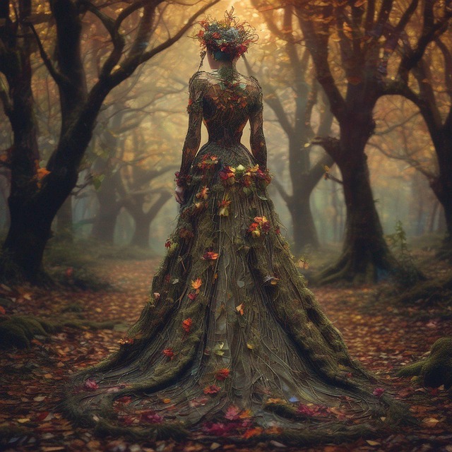 Frau, Wald, Mystisch, Fantasie