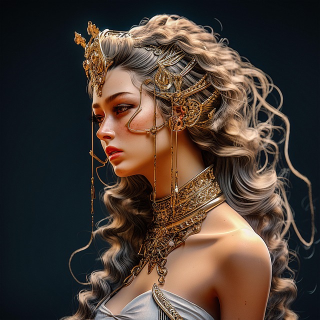 Free fantasy women girl illustration
