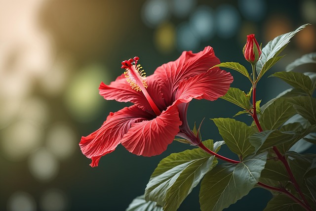 Free flower hibiscus botany illustration
