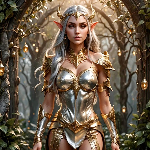 Download free HD stock image of Elf Princess Free elf princess fiction illustration
