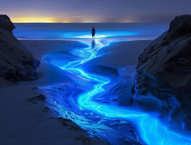 Free ai generated beach ocean illustration
