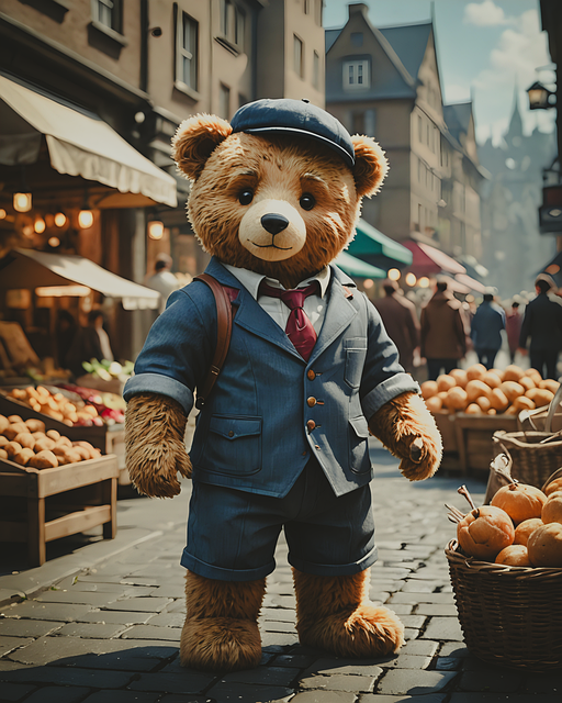 Free Teddy Market illustration and picture
