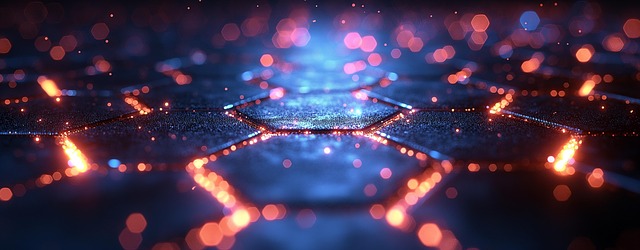 Free ai generated hexagon abstract illustration