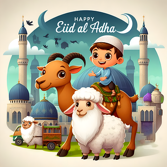 Free Eid Muslim illustration and picture