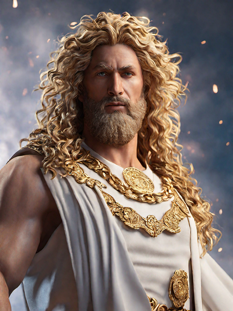 Free Zeus Greek illustration and picture