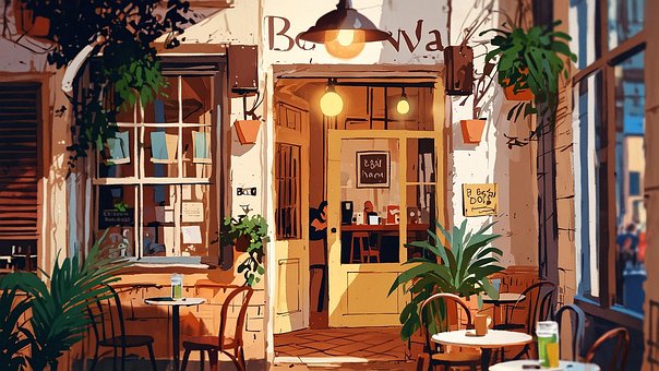Bossa Nova, Cafe Butik, Kaffebar
