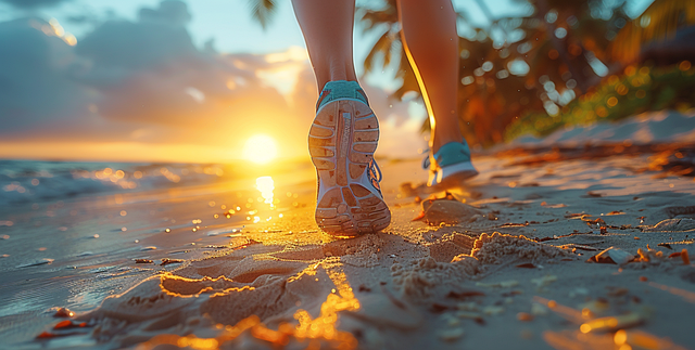 Free Running Runner illustration and picture