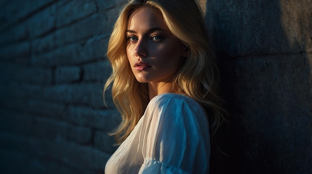 Free ai generated woman beauty illustration