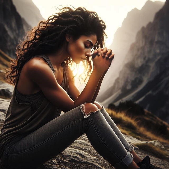 Download free HD stock image of Praying Prayer Free praying prayer pray illustration