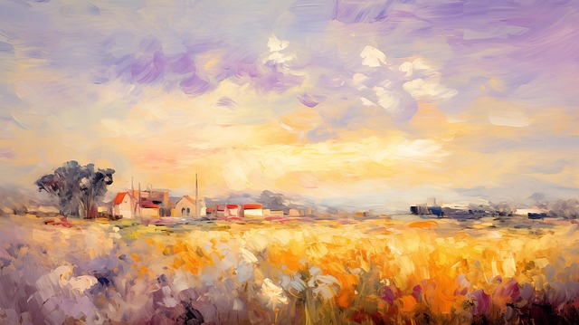 Free ai generated impressionism modern art illustration