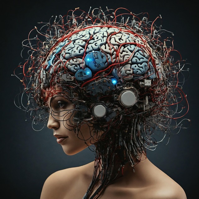 Free ai generated human brain illustration