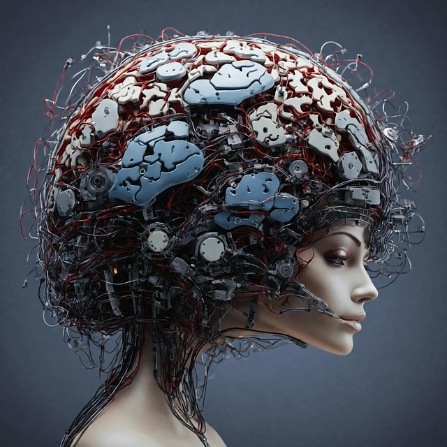 Free ai generated human brain illustration