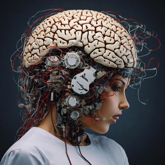 Free ai generated human brain illustration
