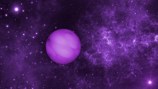 Free galaxy planet space illustration