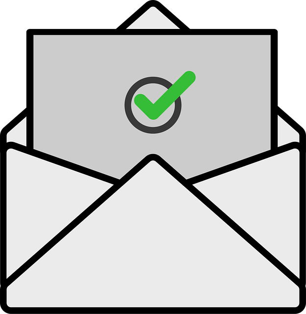 Free letter envelope text vector