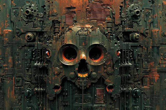 Free ai generated robot technology illustration
