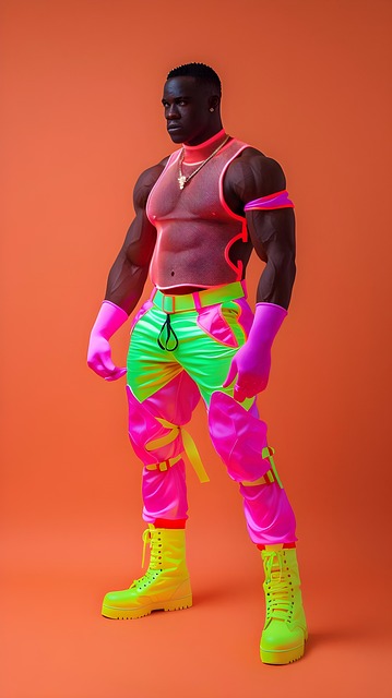 Ai Generiert, Mann, Modell, Afrikanisch
