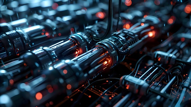 Free ai generated technology circuits illustration