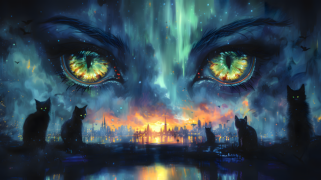 Free ai generated scene surrealism illustration