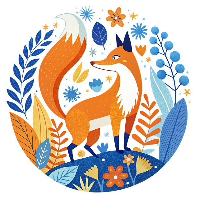 Ai Generiert, Fuchs, Wald, Gebüsch
