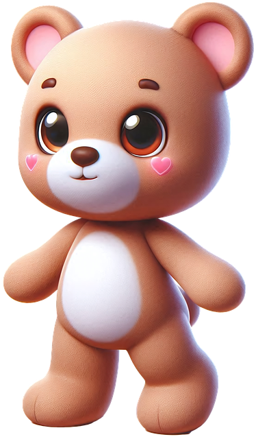 Free toy teddy bear nature illustration