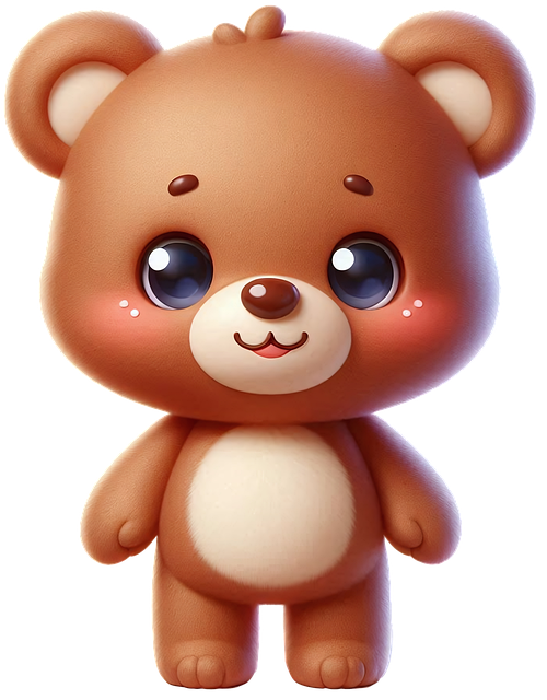 Free toy nature teddy bear illustration