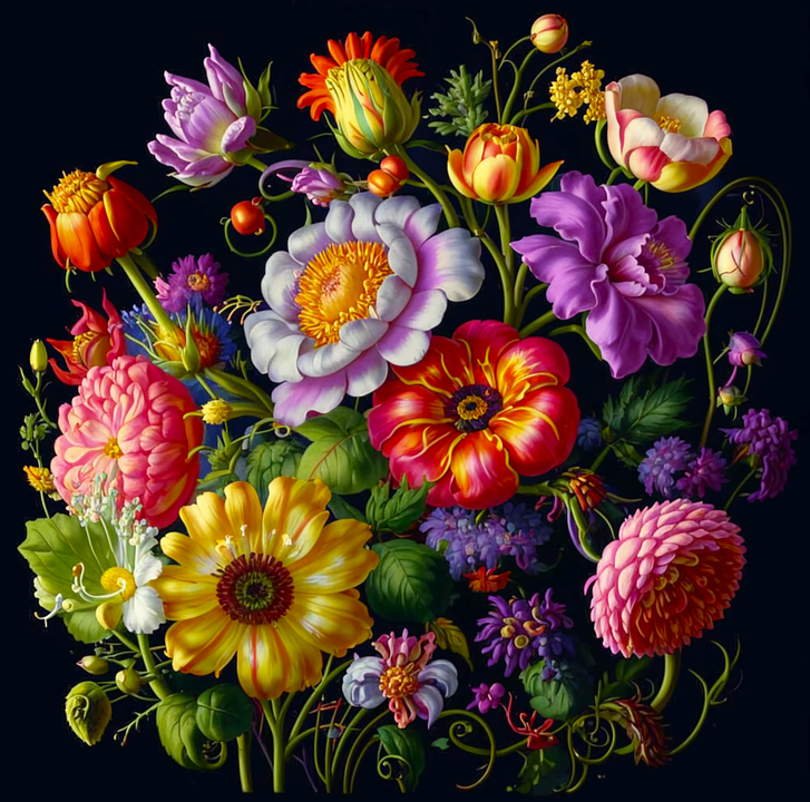Download Flowers, Garden, Bouquet. Royalty-Free Stock Illustration ...