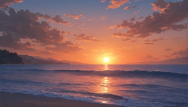 Sunset, Sonnenuntergang, Meer, Ocean