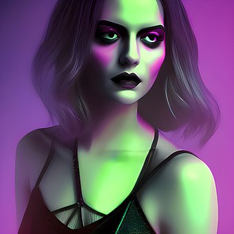 Free Gothic Halloween illustration and picture