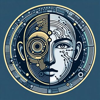 Logotipo De Ai, Ai, Humano, Máquina