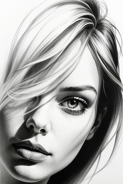 Download free HD stock image of Ai Generated Woman Free ai generated woman face illustration