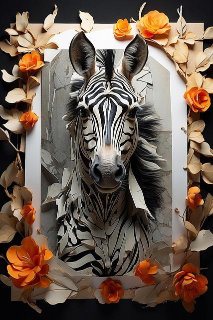 Ai Genereret, Zebra, Dyr, Striber